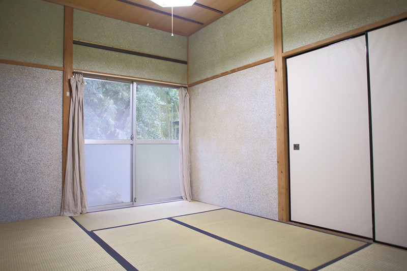 寝室「麦の間」6畳の和室の写真