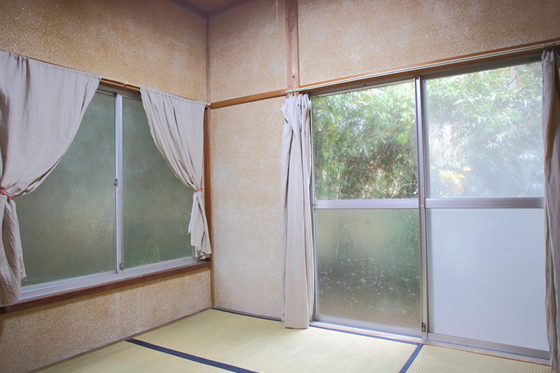 寝室「蕎麦の間」4畳半の和室の写真